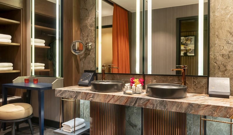 LUJO BODRUM - INDIGO CLUBBER TERRACE ROOM DRESSING ROOM